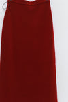 SWAYING 25 Early Spring Wool Pocket Cardigan/Skirt SW-SW25PS3B09-HONG Red Skirt SW25PS1T17 SW25PS3B09
